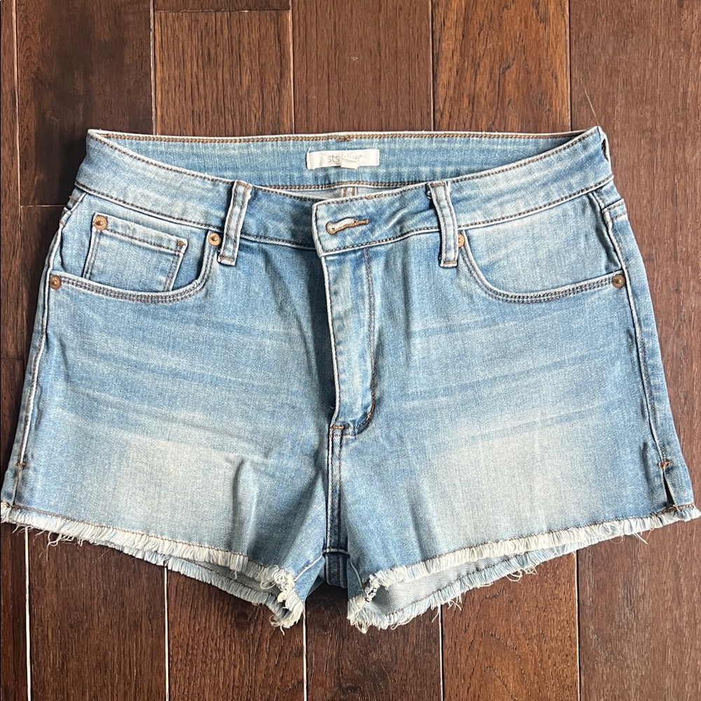 STS Blue Light Wash Denim Jean Shorts